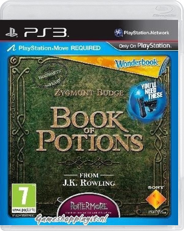 Wonderbook: Book of Potions Kopen | Playstation 3 Games