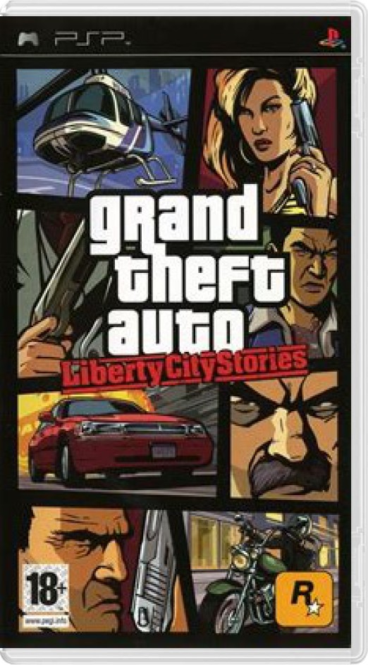 Grand Theft Auto: Liberty City Stories - Playstation Portable Games
