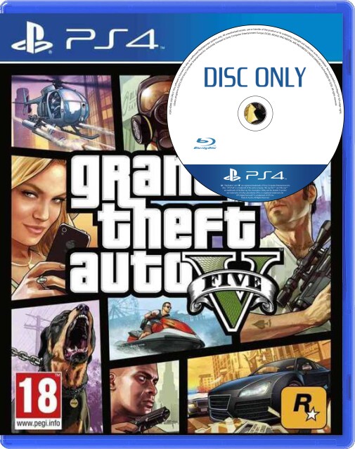 Grand Theft Auto V - Disc Only Kopen | Playstation 4 Games