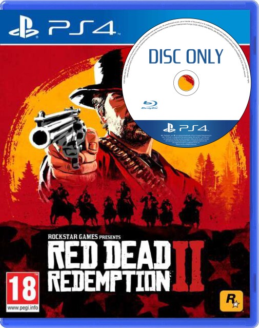 Red Dead Redemption 2 - Disc Only Kopen | Playstation 4 Games