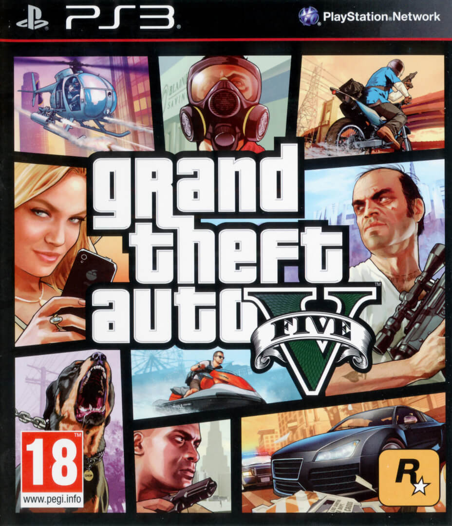 Grand Theft Auto V - Playstation 3 Games