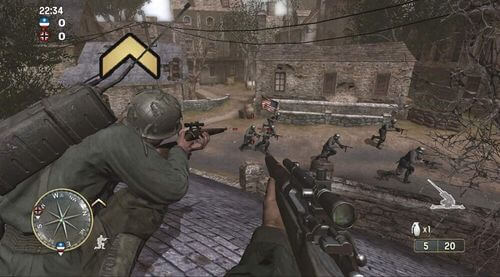 Playstation 2 Screenshot Call of Duty 3