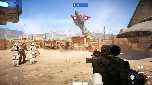 Playstation 4 Screenshot Star Wars Battlefront