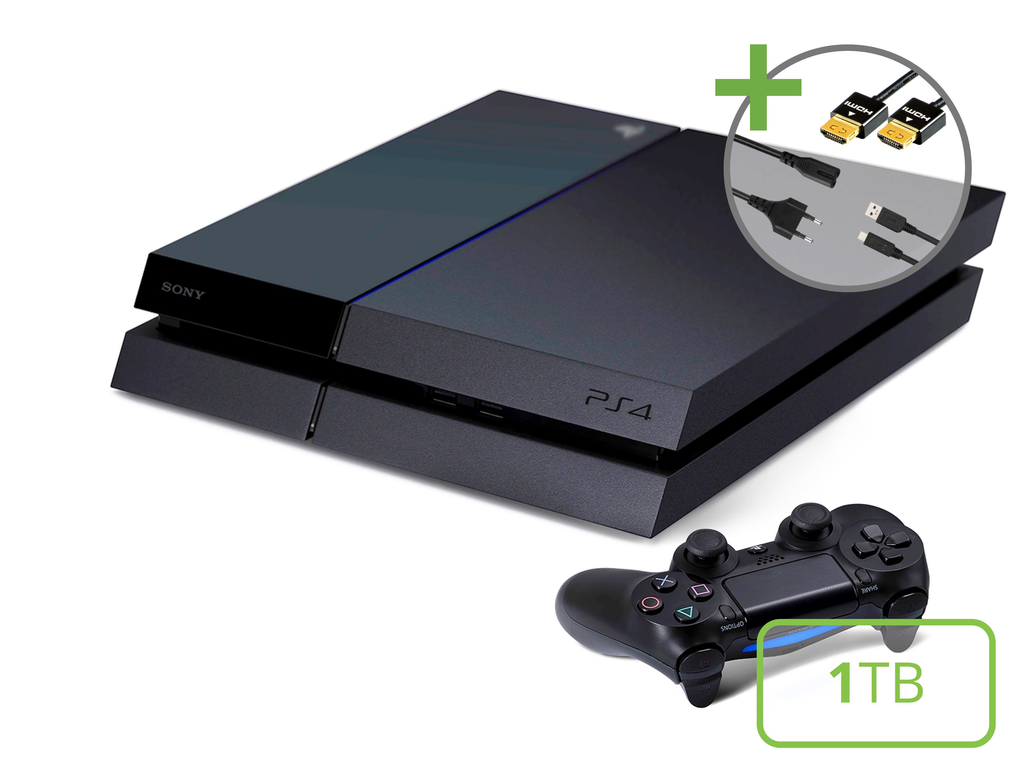 Sony PlayStation 4 Starter Pack - 1TB DualShock V1 Edition Kopen | Playstation 4 Hardware