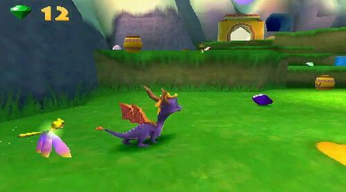 Playstation 1 Screenshot Spyro the Dragon